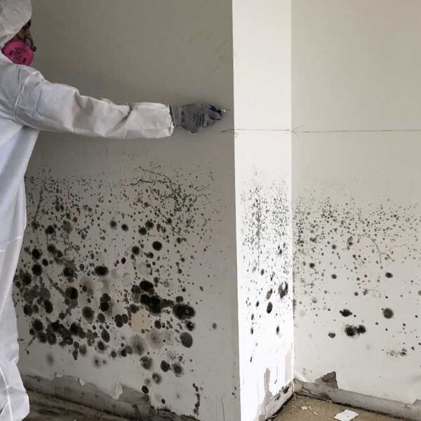 Apdares demontāža, bīstamo atkritumu uztilzēšana un virsmu dezinficēšana