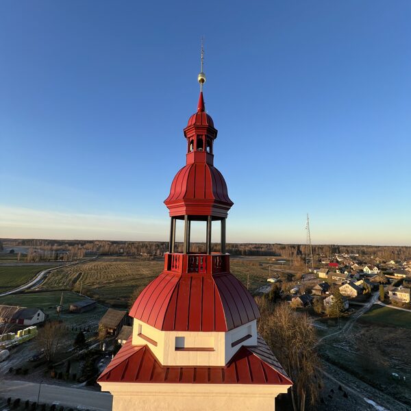 Skaistkalnes katoļu baznīcas torņu atjaunošana