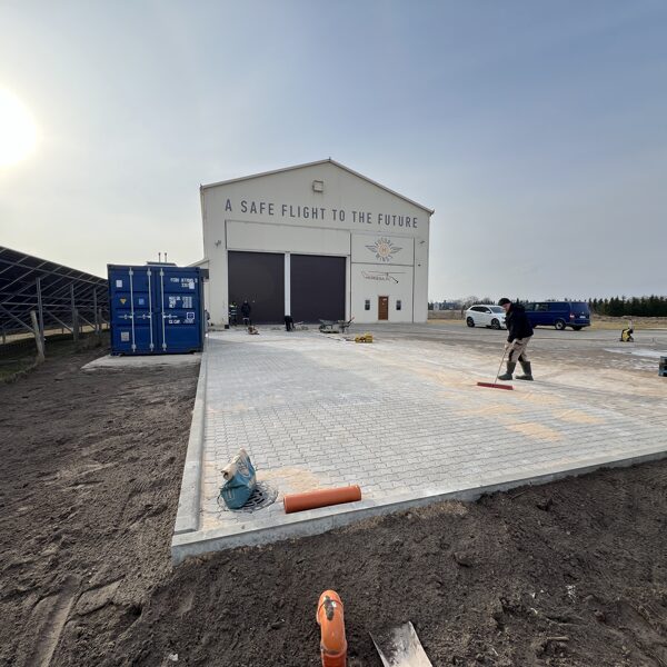 Aviācijas degvielas uzpildes iekārtas novietnes izbūve